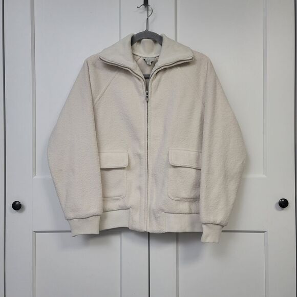 Joie Cream Fleece Zip-Up Jacket - Picture 2 of 6
